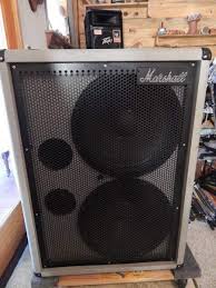 Vintage 1973 marshall halfstack matching super lead 100 watt head & 4x12 cabinet original custom color. Sold Vintage Marshall 2x15 Silver Jubilee Bass Cabinet Model 1525 Talkbass Com