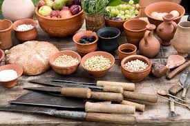 Roman people having fun at a dinner party. What Did The Romans Eat Ancient Roman Food Dk Find Out