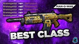 Monster Class Man O War Best Class Setup Call Of Duty Mobile Youtube
