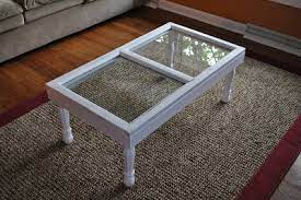 I found some old antique wooden windows at a flea market, and designed this coffee table around them. Guest Project Make An Old Window Into A Coffee Table