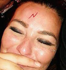 Harry potter lightning bolt tattoo. Drunken Fans Get Harry Potter Lightning Bolt Tattoo
