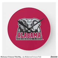 A virtual museum of sports logos, uniforms the national basketball association (nba) was established on june 6, 1946 and originally known as. Alabama Crimson Tide Big Al Round Clock Zazzle Com Alabama Crimson Tide Alabama Crimson Tide Logo Alabama Crimson