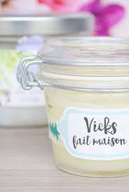 Vicks Fait Maison Pour Rhumes Et Bronchites Fait Maison Recettes De Baume Cosmetiques Faits Maison