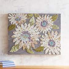 Check spelling or type a new query. Mosaic White Flowers Wall Decor Pier 1 Imports Wall Decor Bedroom Bathroom Art Decor Mosaic