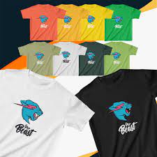 Mr Beast Logo Kids T Shirt Youth Mrbeast6000 Tee Mrbeast Merch Youth Mr Beast Youtube Tee Kids Tshirts Kids Logo Beast Logo
