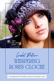 Whispering Roses Cloche Crochet Pattern