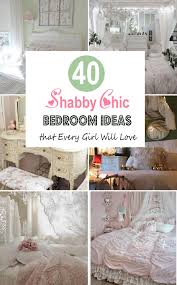 Then the shabby chic and vintage style is for you! 40 Shabby Chic Bedroom Ideas That Every Girl Will Love 2018