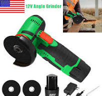 Cordless Angle Grinder Brushless Grinder Battery Portable For Makita 12V  Batter