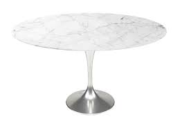 Get 5% in rewards with club o! Saarinen 54 Round Marble Tulip Dining Table Eero Saarinen Njmodern Furniture