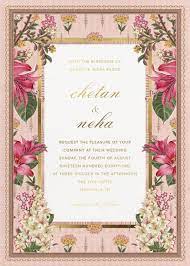 Bespoke Digital Wedding Invitations Crafted With Aesthetics Digital Wedding Invitations Digital Invitations Wedding Wedding Card Design Indian