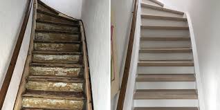 Eine alte treppe modern und zeitgemäß zu restaurieren ist nachhaltiger als eine neue treppe einzubauen. Treppe Mit Laminat Renovieren Trenovo Verlegeb In Bochum