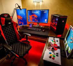 Pin By Guilherme Marcon On Pc Setup In 2020 Gaming Room Setup Game Room Design Gamer Room Diy