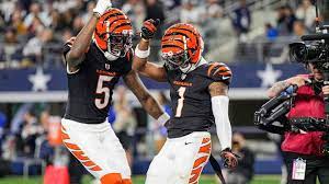Bengals WR Ja'Marr Chase discusses Tee Higgins signing with same agent.