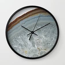 Jetzt neu oder gebraucht kaufen. Society6 Agate Wall Clock Black Frame Black Hands Buy Online In Angola At Angola Desertcart Com Productid 63911399
