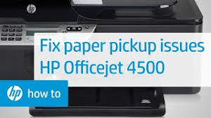 Drucken, kopieren und scannen ist consequently einfach. Printer Does Not Pick Up Paper Hp Officejet 4500 Wireless All In One G510n Hp Youtube