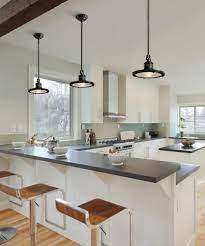 Love These Industrial Pendant Lights For The Kitchen Kitchen Design Kitchen Trends Kitchen Lighting