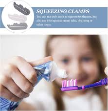 Amazon.com: Exprimidores de pasta de dientes, pinzas para pasta de dientes,  dispensador de pasta de dientes, extrusora de pasta de dientes, extrusora  ...