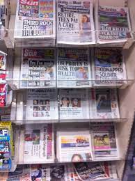 A tabloid is a newspaper with a compact page size smaller than broadsheet. Tabloid Newspaper Format Wikipedia