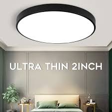 Also, this lighting can be placed in #4. Led Ceiling Mount Light Fixture 9 Inch 12 Inch Super Bright Led Flush Mount Ceiling Light For Indoor Outdoor Home Bedroom Living Room Study Balcony Office Walmart Com Walmart Com