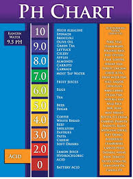 kangen water ph chart