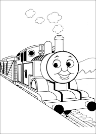Make a fun coloring book out of family photos wi. Happy Thomas The Train Coloring Page Free Printable Coloring Pages For Kids