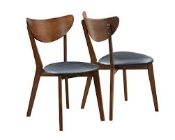 Septimus Side Chair In Dark Walnut Black Side Chairs Dining Midcentury Modern Dining Chairs Dining Chairs