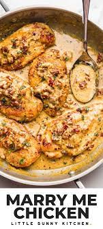 Marry Me Chicken Is Creamy Juicy And Full Of Flavor It S Said That This Chic Chicken Dinner Party Recipes Easy Chicken Dinner Recipes Dinner Party Main Dish