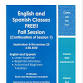 Free English and Spanish Classes event image