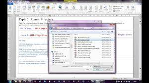 How To Embed Files Into A Word Document Youtube