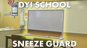 Acrylic guards & signs making equipment. Diy School Sneeze Guard Banner Ups Ext Youtube