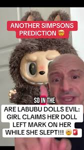 Predicción de Los Simpsons: ¿doll labubu malvado?