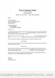 Sample Printable Short Offer Letter Good Condition Form Real Estate Forms Lettering Letter Templates
