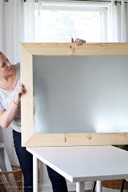 Look no further this is the each dry erase board is handmade to order ~ no two items are alike ~. Diy Framed Dry Erase Board Love Grows Wild