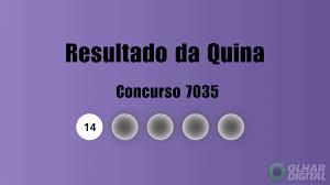 Resultado da Quina de hoje: veja números e ganhadores do concurso 7035 (terça, 26/05)