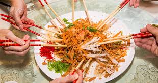 It looks like yee sang indeed originated from malaysia and specifically reflects the cantonese traditions. 6 Ways To Make Your Yee Sang Healthier This Chinese New Year Lovely Asia