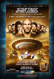 News & interviews for star trek iv: Official Poster Details For Star Trek Tng Season 2 Theater Event Star Trek Star Trek Captains Uss Enterprise Star Trek