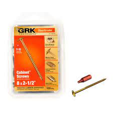 Do you all use trim head screws or normal bugle head screws to fasten cabinets together? Installing Base Cabinets Screwing To The Wall And Each Other Home Improvement Stack Exchange