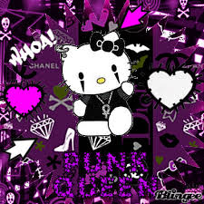 Hello Kitty Punk Queen Emo Wallpaper Goth Wallpaper Hello Kitty Support us by sharing the content, upvoting wallpapers on the page or sending your own background. emo wallpaper goth wallpaper hello kitty