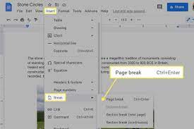 4 how to remove a google docs page break. How To Use Google Docs Page Break