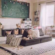 You can paint a whole wall with chalkboard paint like in the room pictured at the top or you can make or buy a chalkboard. Diy Chalkboard Wall Tutorial For A Kids Playroom Life By Leanna