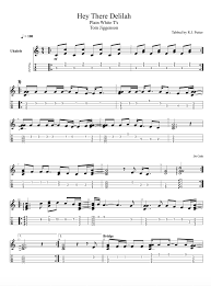 Hey There Delilah 1 Ukulele Tabs Songs Ukulele Chords Songs Ukulele Songs