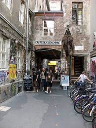 The house is located in the scheunenviertel and can be found in rosenthalerstr. Haus Schwarzenberg Wikipedia