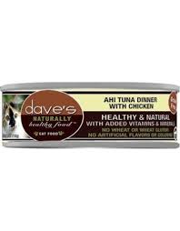 Dave's pet food has managed to offer these premium diets for less than many other products on the market. Dave S Cat Naturally Healthy Ahi Tuna Chicken 5 5oz Pet In The City