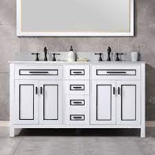Floor Mounted Single Basin Vanity Set
