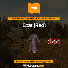 Because they need to spend real money as pubg uc to purchase it. Winlounge Pubg On Twitter Pubg Giveaway Coat Red By Laxatv 44 Enter Here Https T Co 4t2c9ooqhg Pubg Giveaway Raffle Playerunknownsbattlegrounds Https T Co Lku8mc0rmx