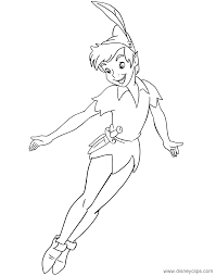 Name tags we've designed a large selection of free printable themed name tags that your kids will love! Peter Pan Coloring Pages Disneyclips Com