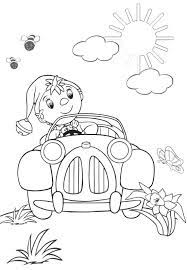 Telecharger gratuitement des coloriages de ouioui, imprimer ensuite le dessin pour votre coloriage oui oui. Coloriage Oui Oui Voiture Dessin Gratuit A Imprimer
