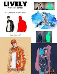 Lively Photoshop Action Goldclipart Ru Photoshop Photoshop Actions Photoshop Photography