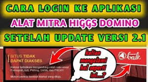 Com untuk menjadi agen resmi. Cara Mengatasi Masalah Login Alat Mitra Higgs Domino Terbaru Setelah Update Versi 2 1 Youtube