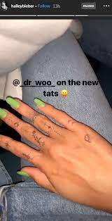 First of all, we want to introduce to you why you should do a small finger tattoo. Hailey Bieber Shows Off New Tiny Finger Tattoos Amid Second Wedding Rumors Entertainment Tonight